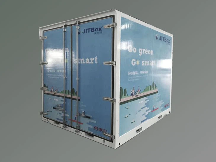 Recipientes de armazenamento em movimento em casa